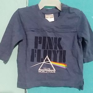 Pink Floyd baby tee 0-3 month long sleeve